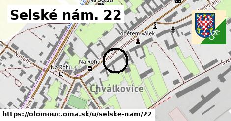 Selské nám. 22, Olomouc