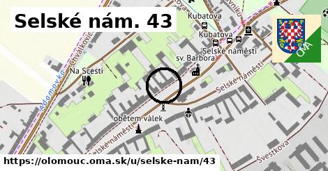 Selské nám. 43, Olomouc