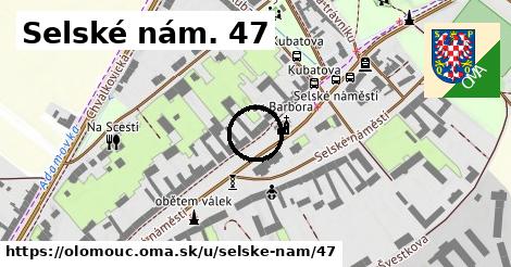 Selské nám. 47, Olomouc