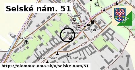 Selské nám. 51, Olomouc