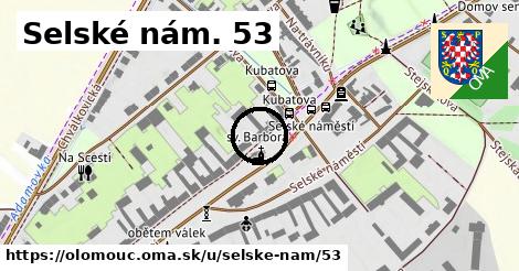 Selské nám. 53, Olomouc