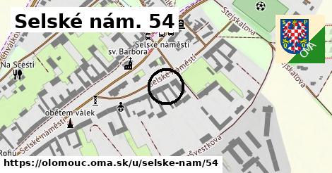 Selské nám. 54, Olomouc