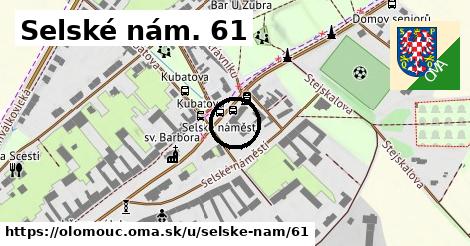 Selské nám. 61, Olomouc