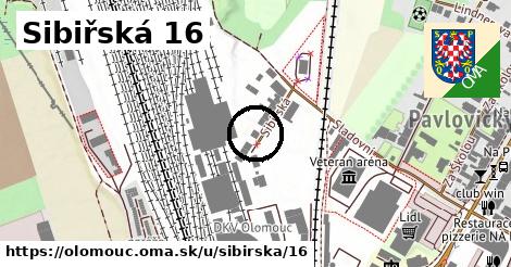 Sibiřská 16, Olomouc