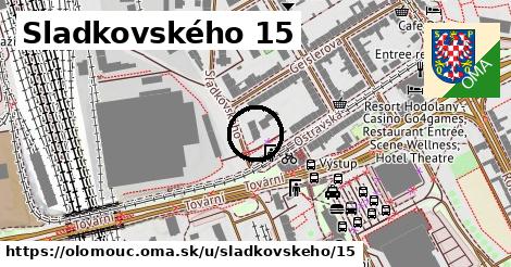 Sladkovského 15, Olomouc