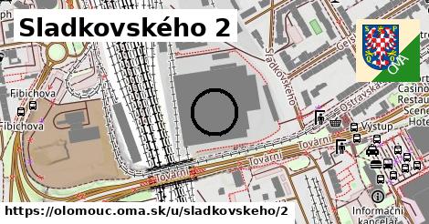 Sladkovského 2, Olomouc