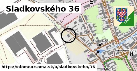 Sladkovského 36, Olomouc