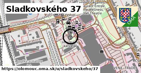 Sladkovského 37, Olomouc