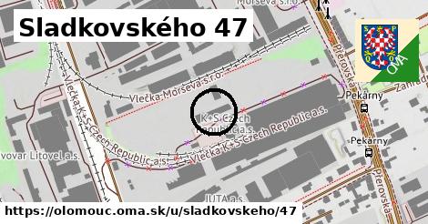 Sladkovského 47, Olomouc