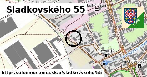 Sladkovského 55, Olomouc