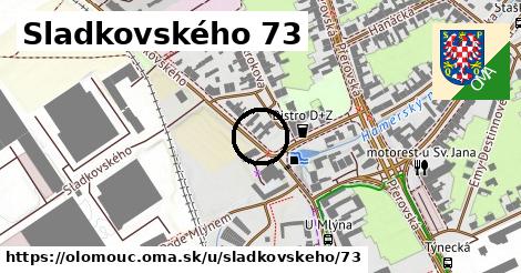 Sladkovského 73, Olomouc