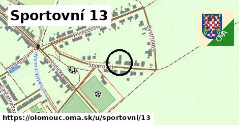 Sportovní 13, Olomouc