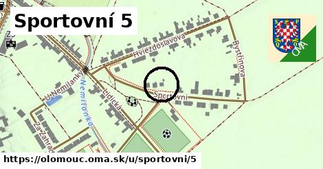 Sportovní 5, Olomouc