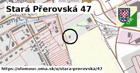 Stará Přerovská 47, Olomouc