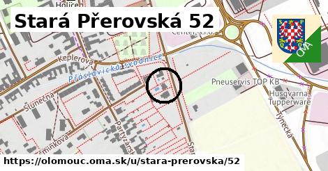 Stará Přerovská 52, Olomouc