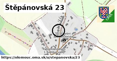 Štěpánovská 23, Olomouc