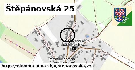 Štěpánovská 25, Olomouc