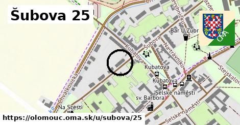 Šubova 25, Olomouc