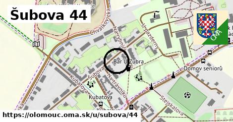 Šubova 44, Olomouc