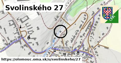 Svolinského 27, Olomouc