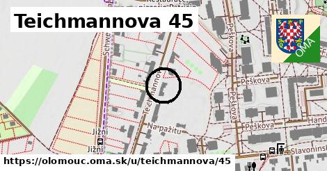 Teichmannova 45, Olomouc