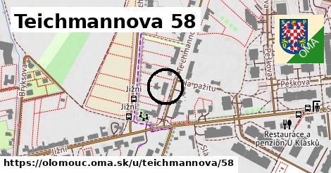 Teichmannova 58, Olomouc