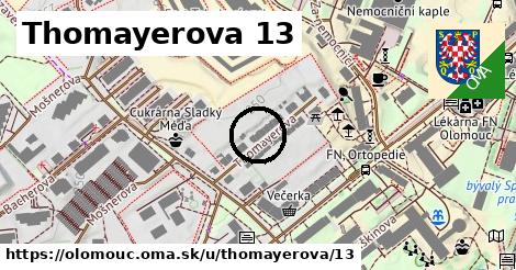 Thomayerova 13, Olomouc
