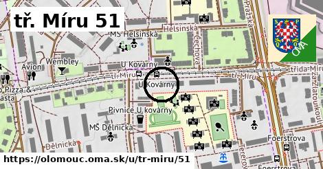 tř. Míru 51, Olomouc