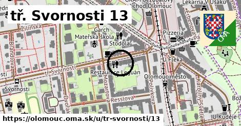 tř. Svornosti 13, Olomouc