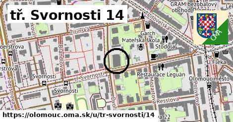 tř. Svornosti 14, Olomouc