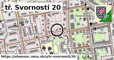 tř. Svornosti 20, Olomouc