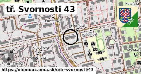 tř. Svornosti 43, Olomouc