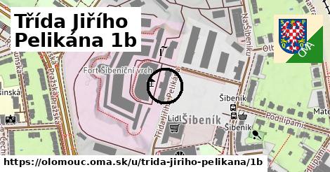 Třída Jiřího Pelikána 1b, Olomouc