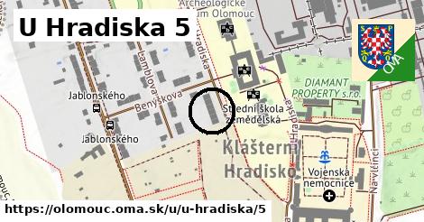 U Hradiska 5, Olomouc