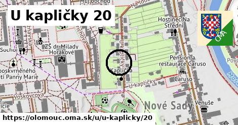 U kapličky 20, Olomouc