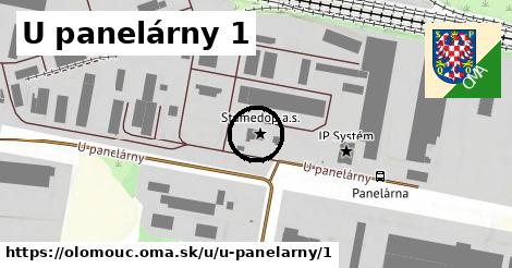 U panelárny 1, Olomouc