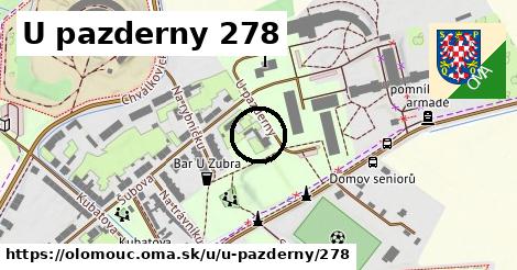 U pazderny 278, Olomouc