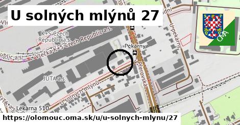 U solných mlýnů 27, Olomouc