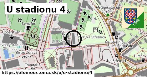 U stadionu 4, Olomouc