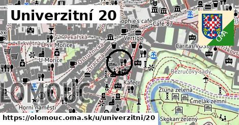 Univerzitní 20, Olomouc