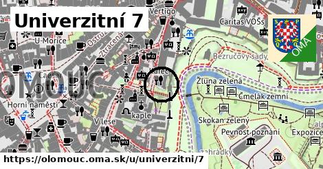 Univerzitní 7, Olomouc