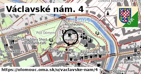 Václavské nám. 4, Olomouc