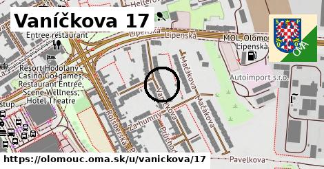 Vaníčkova 17, Olomouc