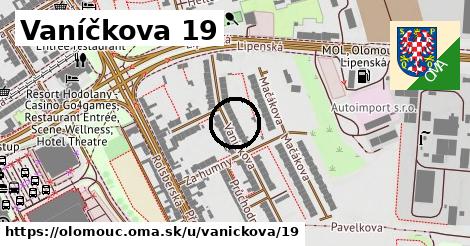 Vaníčkova 19, Olomouc