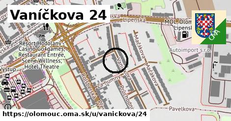 Vaníčkova 24, Olomouc