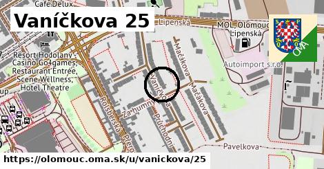 Vaníčkova 25, Olomouc