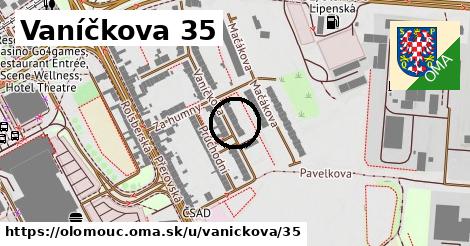 Vaníčkova 35, Olomouc