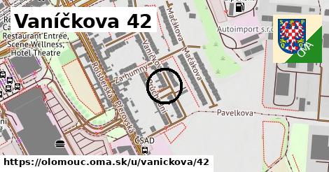 Vaníčkova 42, Olomouc