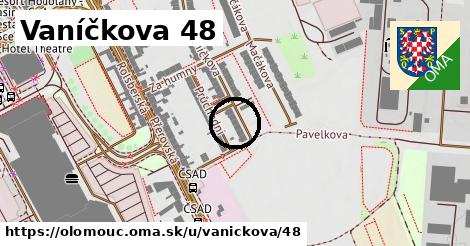 Vaníčkova 48, Olomouc