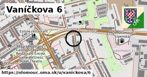 Vaníčkova 6, Olomouc